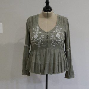 NWT AE Peasant Blouse